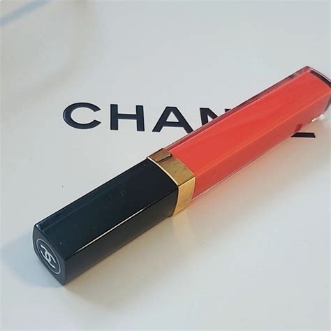 chanel nectar lip gloss|Chanel makeup lip gloss.